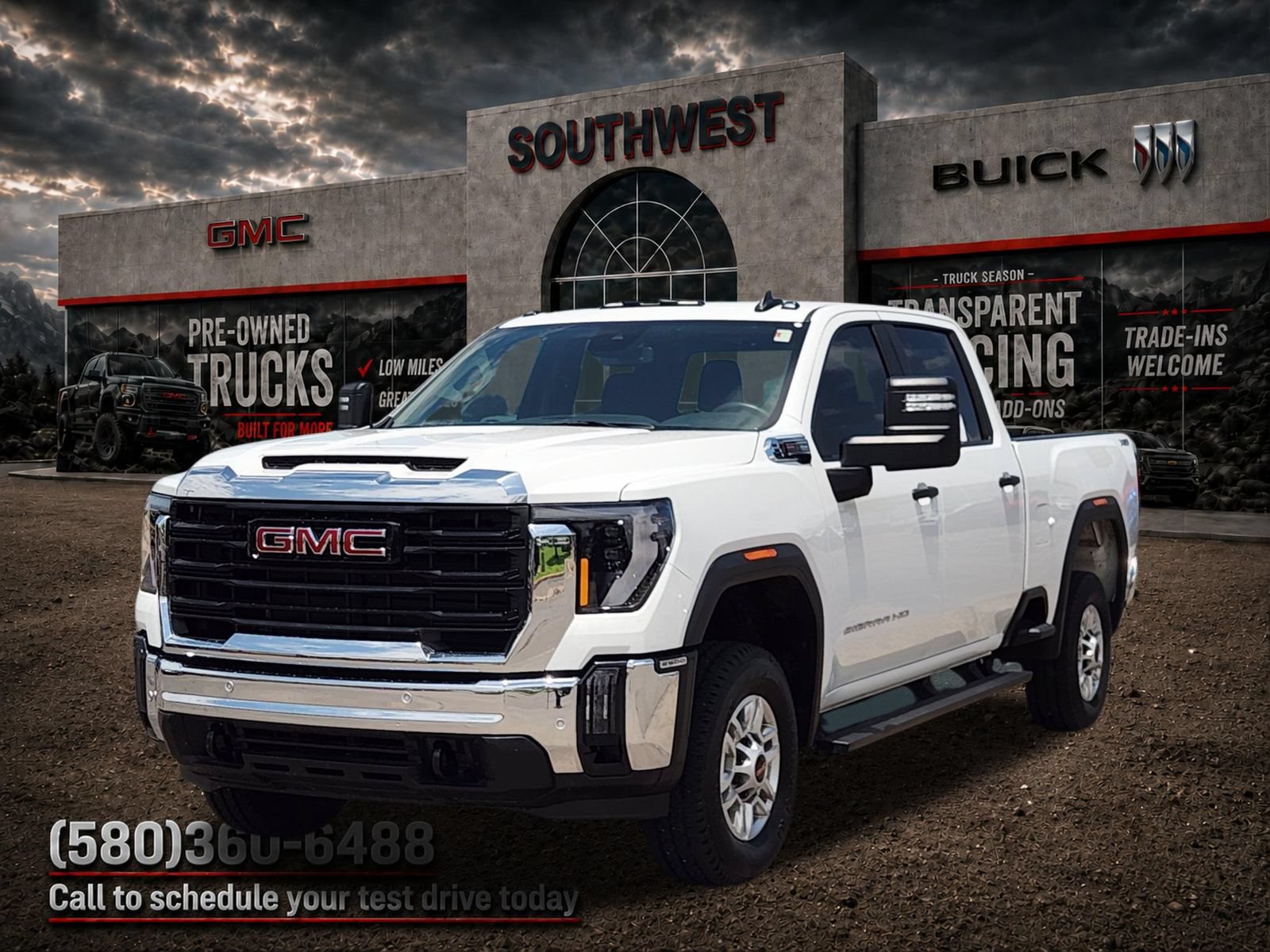 Used 2026 GMC Sierra 2500 Pro w/ 1SA Pro Safety Plus Package AWD/4WD image 2