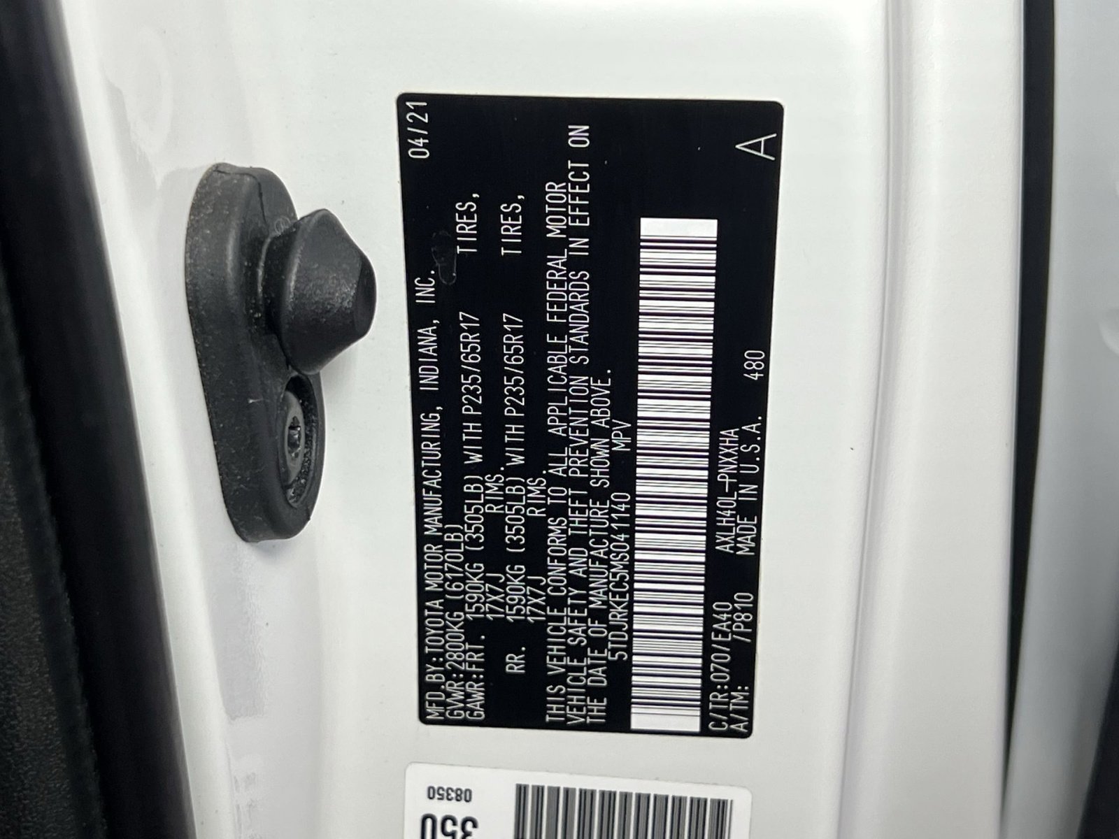 Used 2021 Toyota Sienna XLE w/ XLE Plus Package image 35