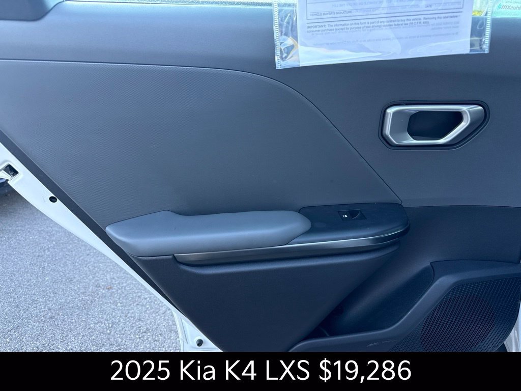 Certified 2025 Kia K4 FWD image 14