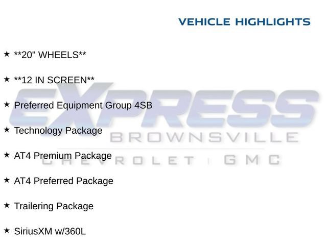 Used 2024 GMC Sierra 1500 AT4 w/ Technology Package AWD/4WD image 29