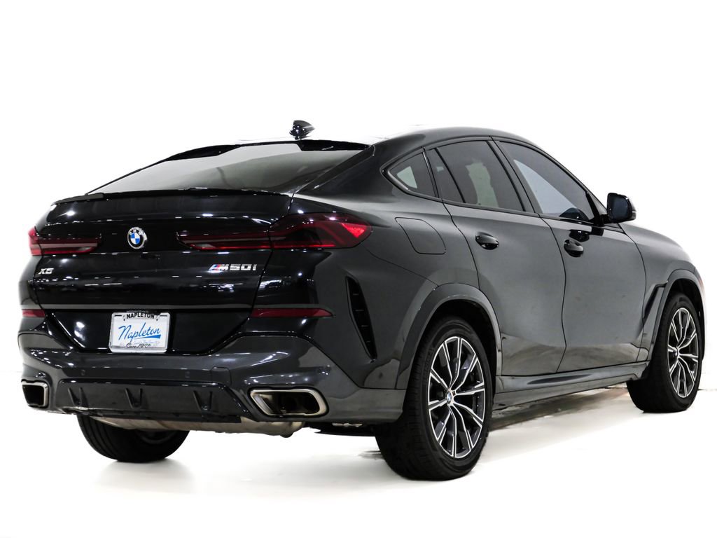 Used 2022 BMW X6 M50i w/ Executive Package AWD/4WD image 7