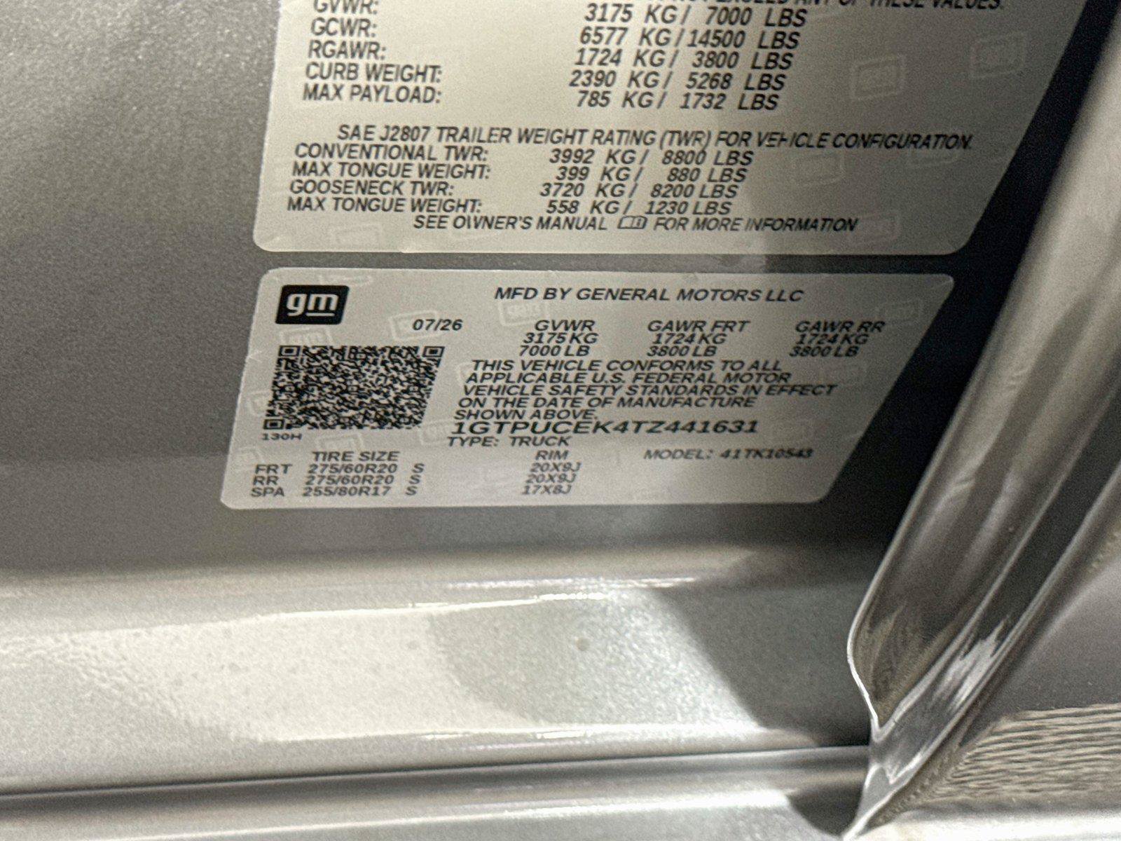 New 2026 GMC Sierra 1500 Elevation w/ Elevation Select Package AWD/4WD image 24