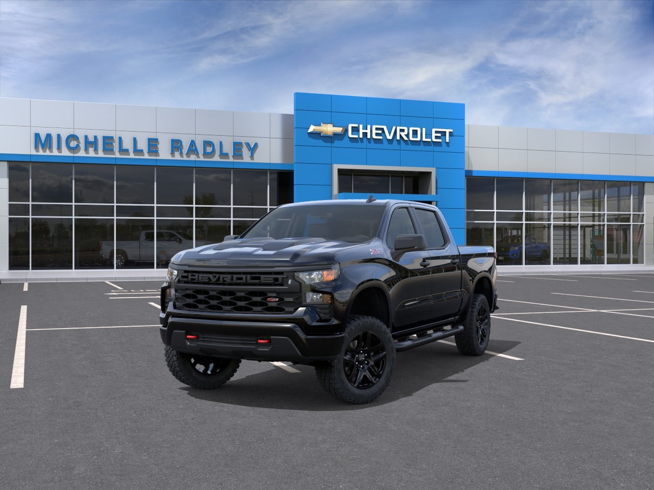New 2026 Chevrolet Silverado 1500 Custom Trail Boss w/ LPO, Dark Essentials Package AWD/4WD image 8