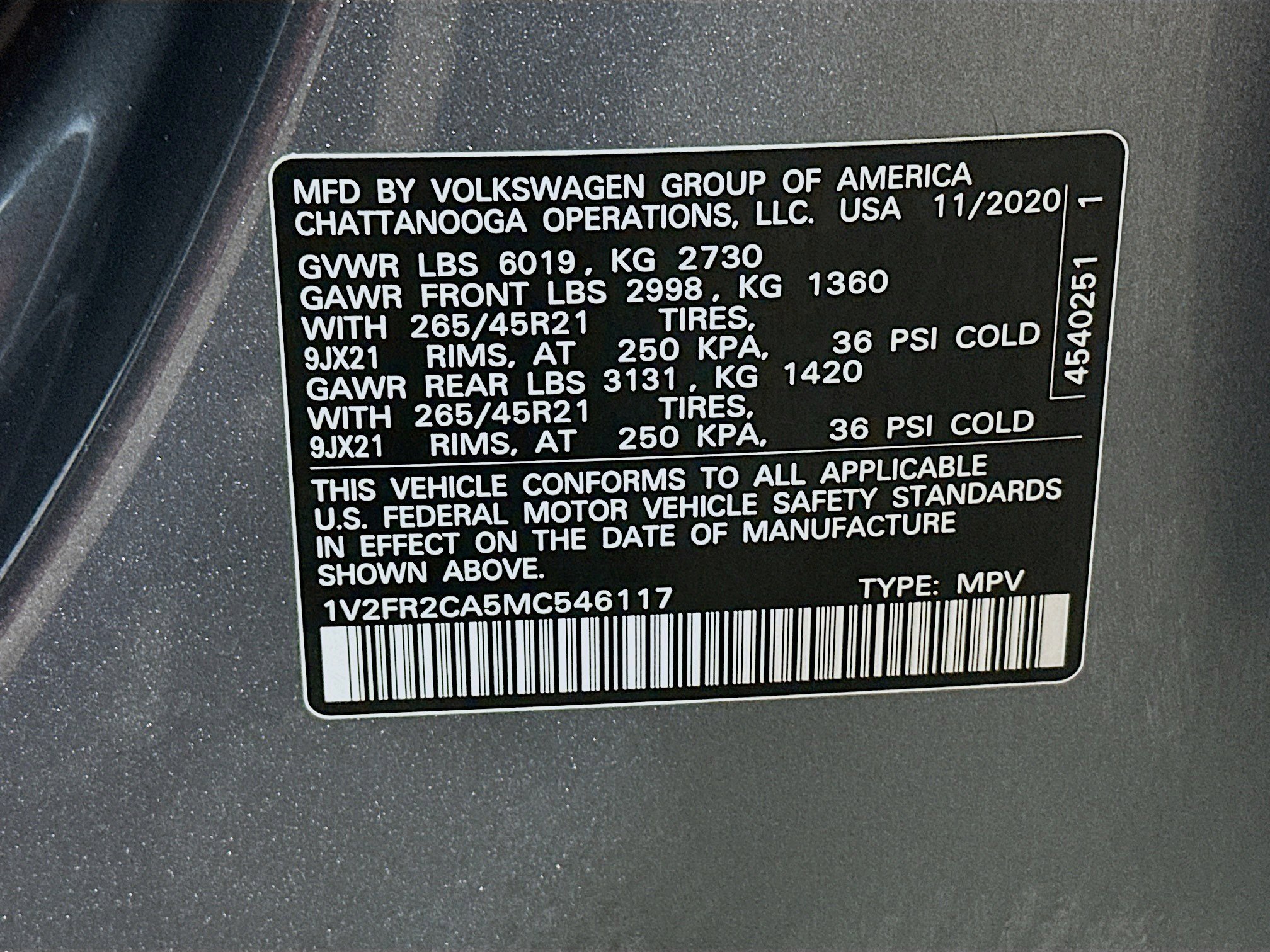 Used 2021 Volkswagen Atlas SEL Premium AWD/4WD image 34