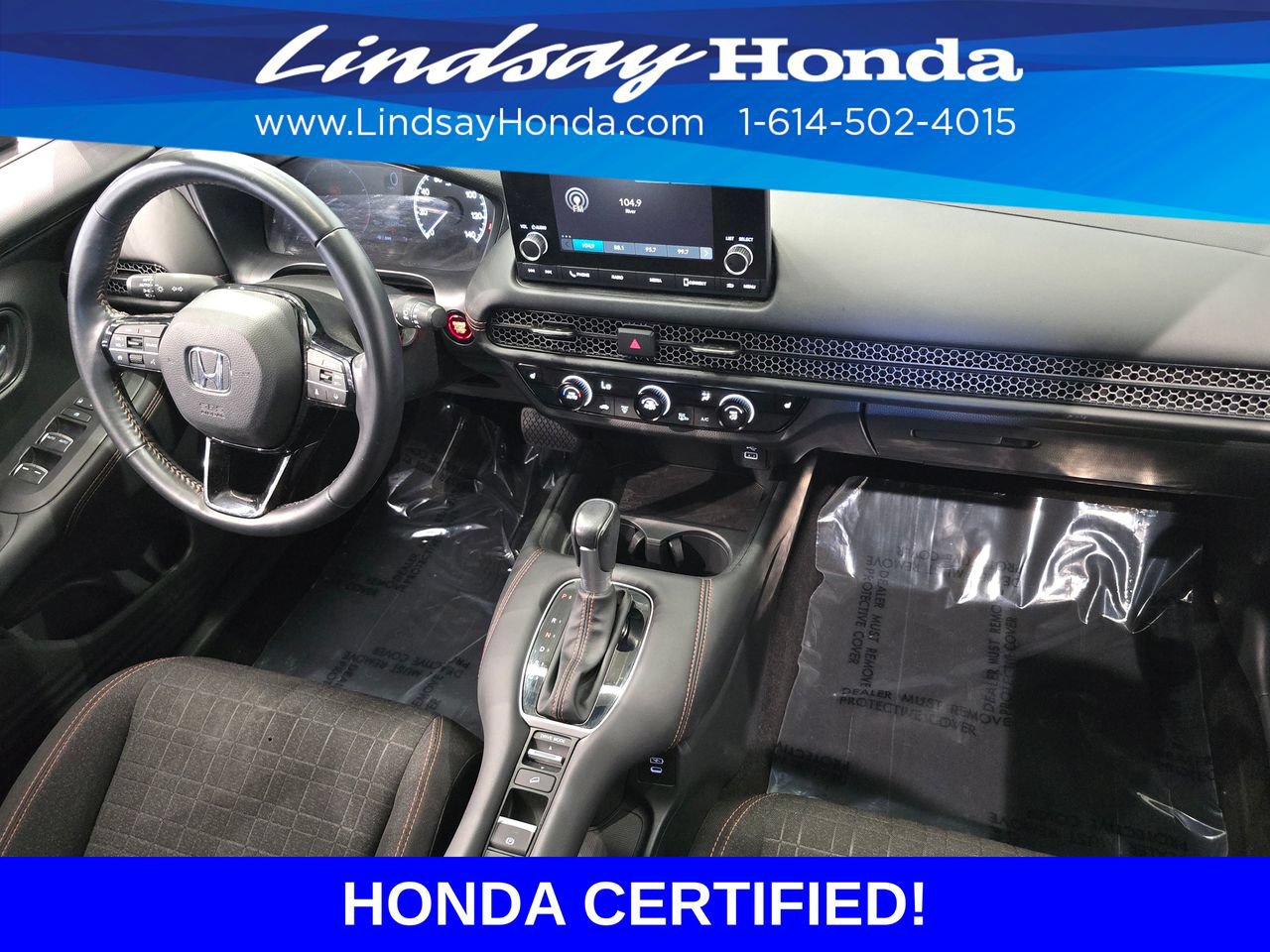 Certified 2025 Honda HR-V Sport image 12