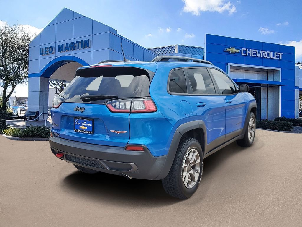 Used 2022 Jeep Cherokee Trailhawk AWD/4WD image 3