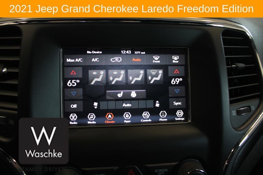 Used 2021 Jeep Grand Cherokee Freedom Edition AWD/4WD image 47