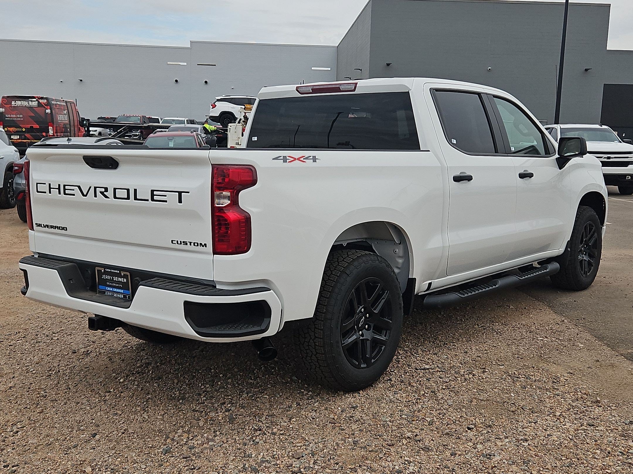 New 2026 Chevrolet Silverado 1500 Custom w/ Turbomax Blackout Package AWD/4WD image 8