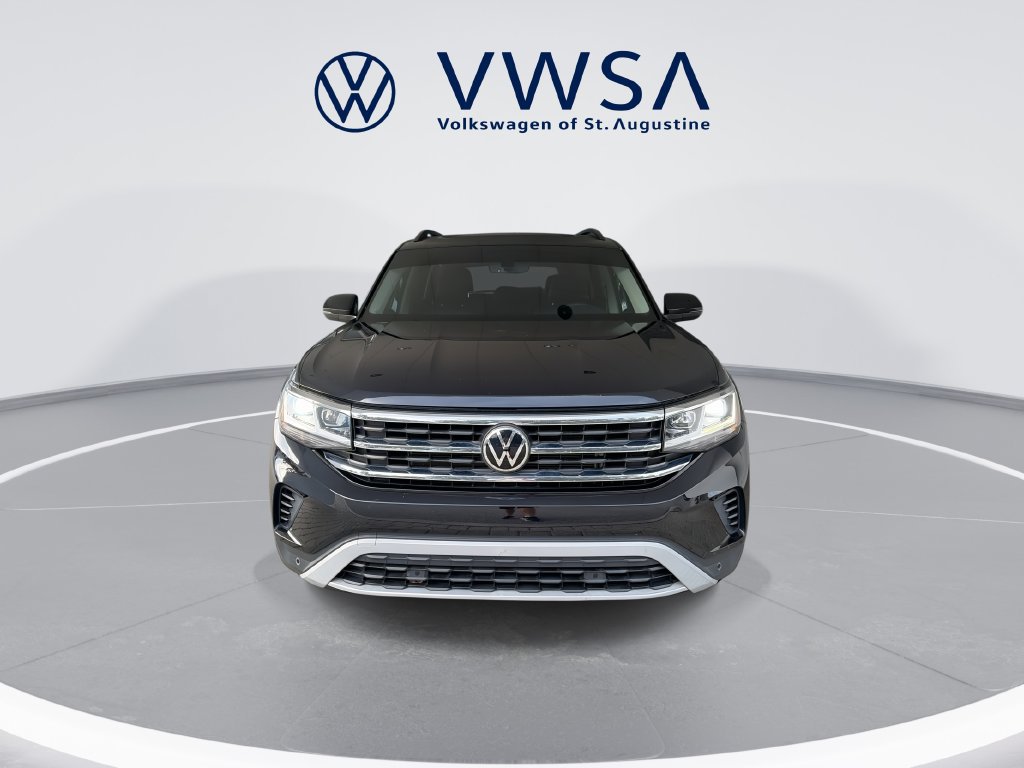 Used 2021 Volkswagen Atlas SE w/ Panoramic Sunroof Package AWD/4WD image 2