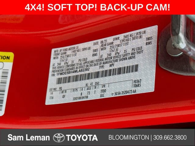 Used 2021 Ford Bronco Big Bend image 30