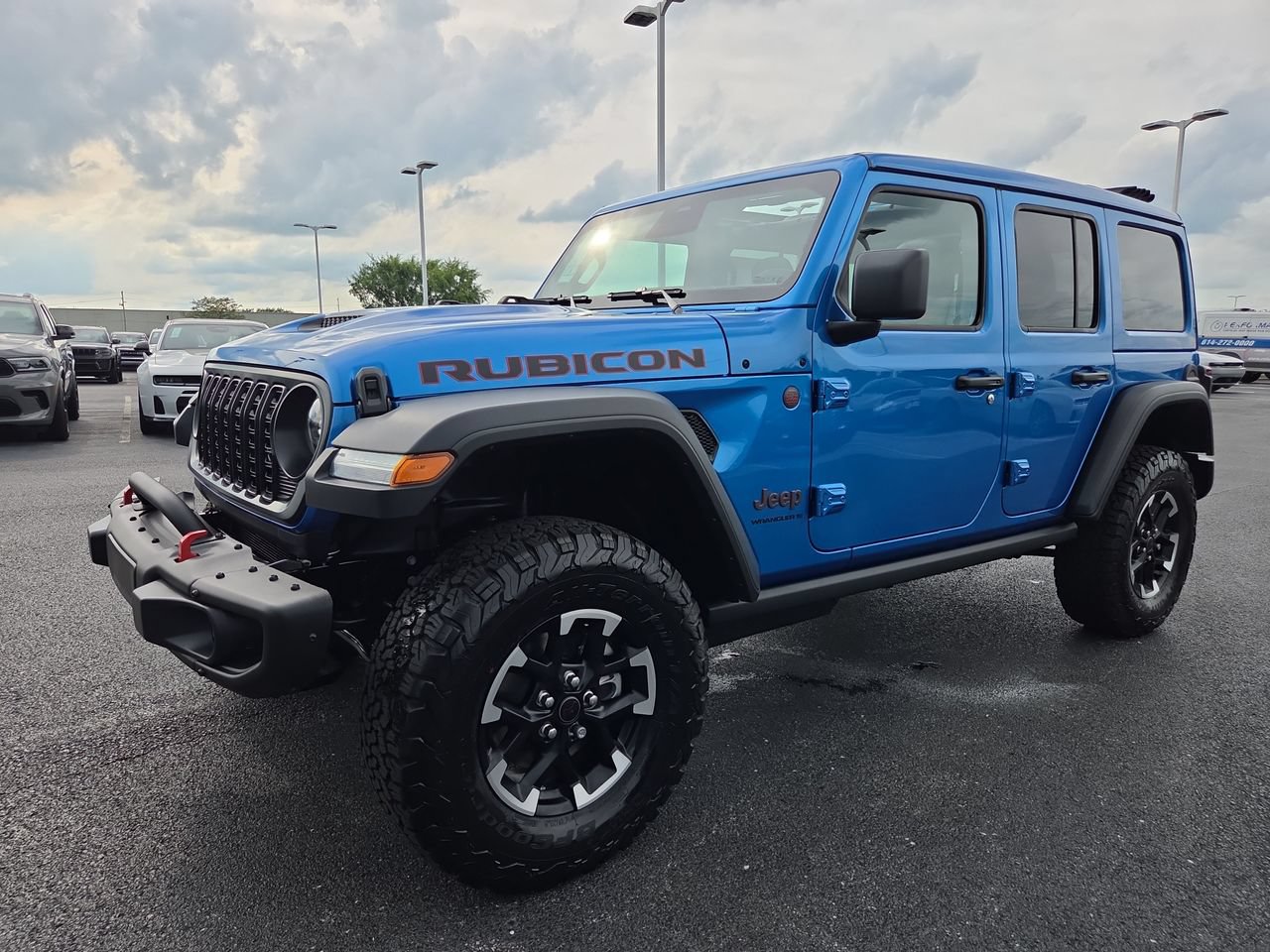 New 2026 Jeep Wrangler Unlimited Rubicon w/ Steel Bumper Group AWD/4WD image 3