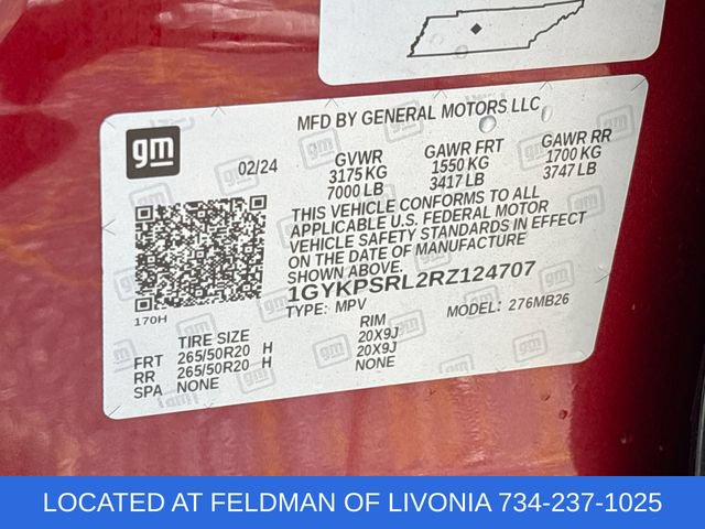 Used 2024 Cadillac Lyriq Luxury w/ Nappa Leather Package AWD/4WD image 33