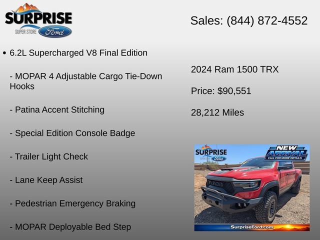 Used 2024 RAM 1500 TRX AWD/4WD image 18