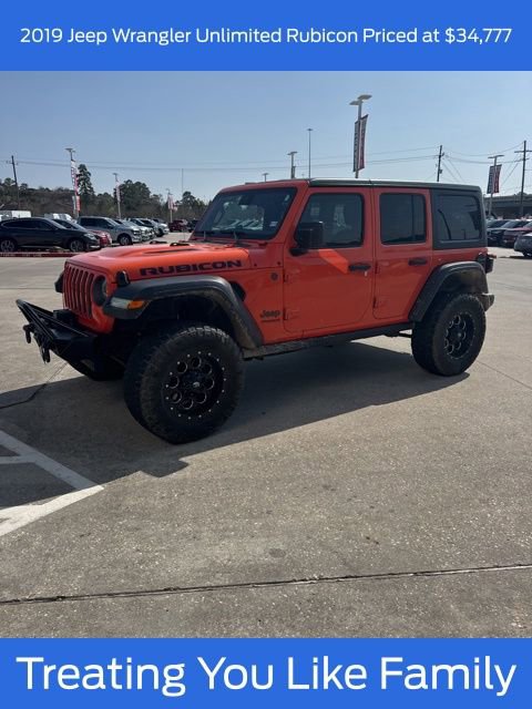 Used 2019 Jeep Wrangler Unlimited Rubicon