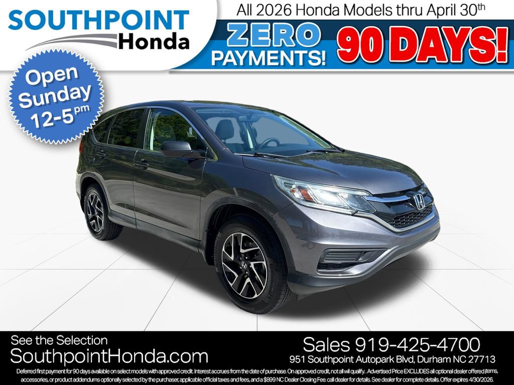 Used 2016 Honda CR-V SE image 1