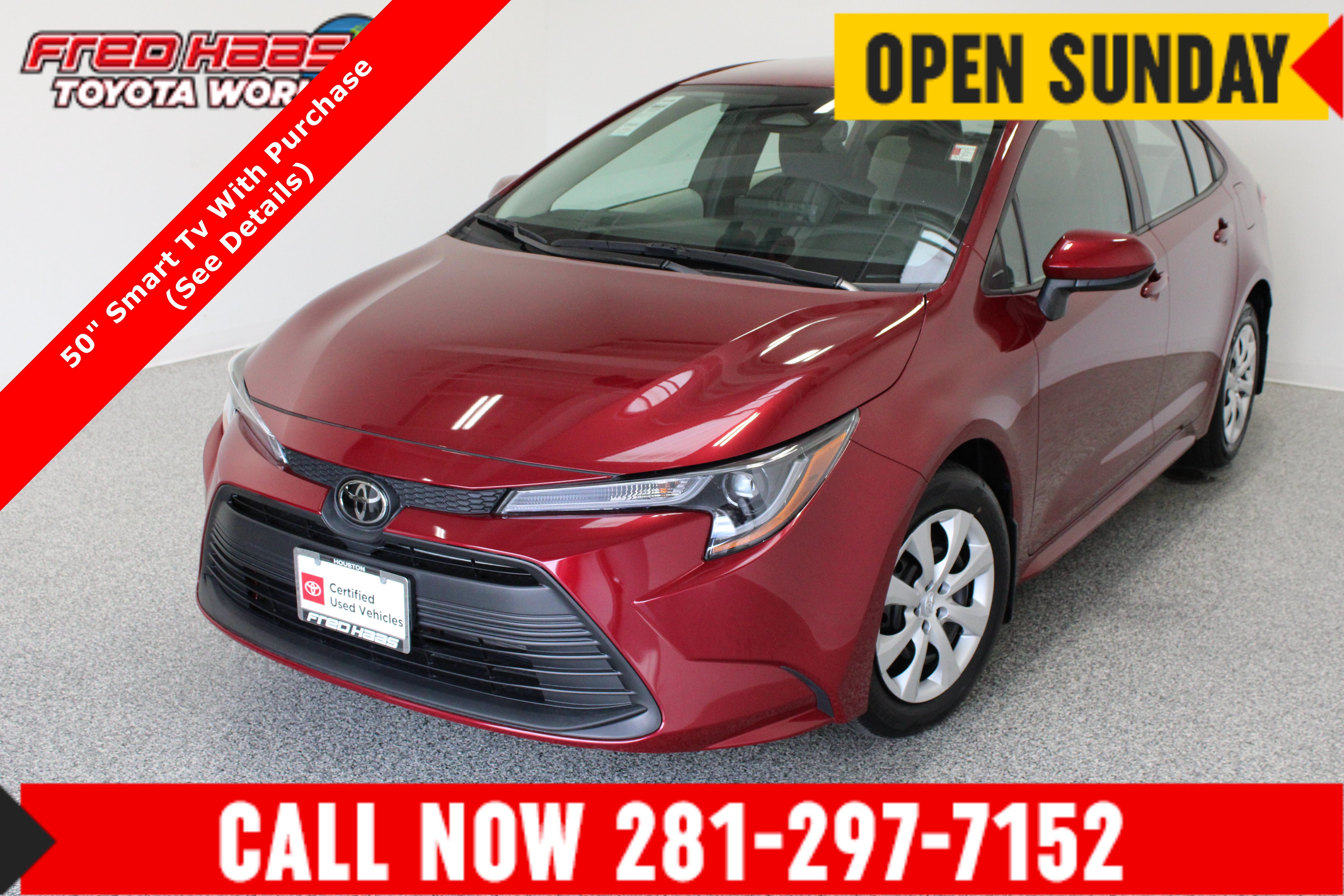 Certified 2025 Toyota Corolla LE