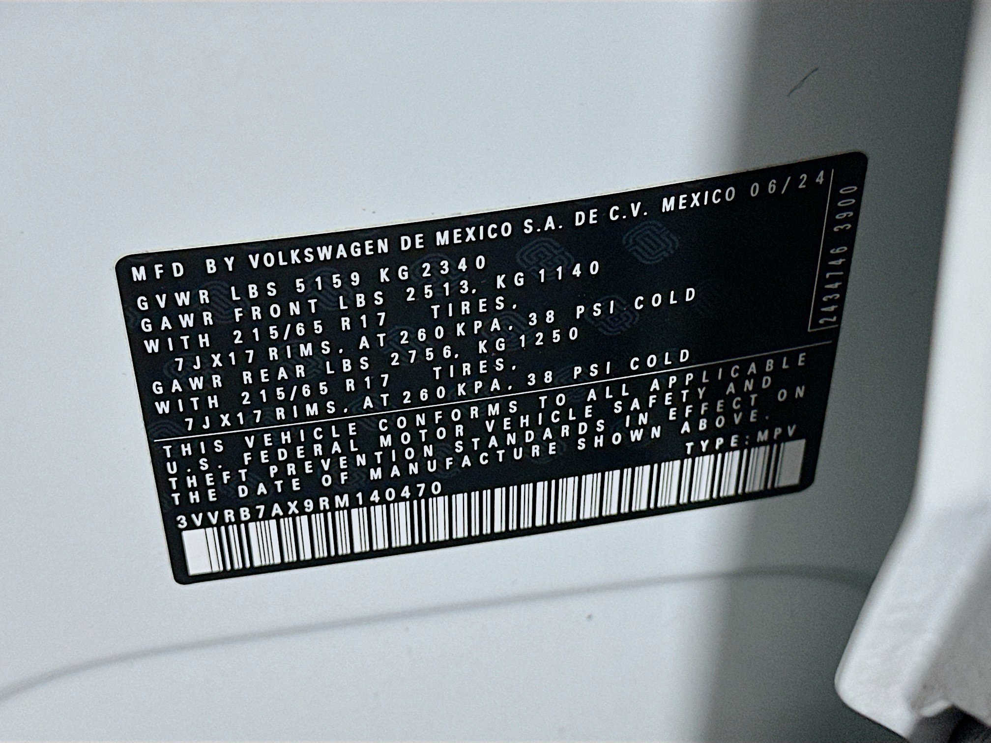 Used 2024 Volkswagen Tiguan S image 12