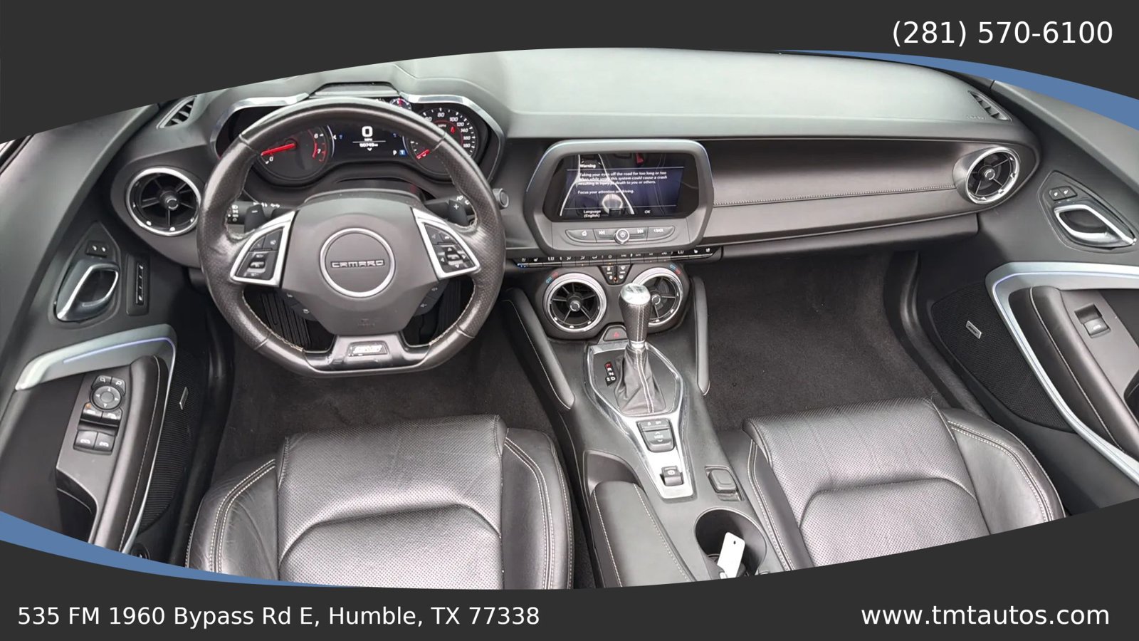 Used 2019 Chevrolet Camaro SS RWD image 12