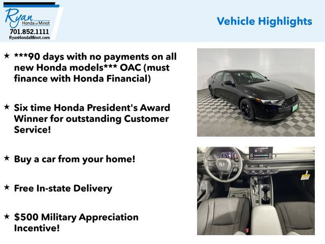 New 2025 Honda Accord SE video 2