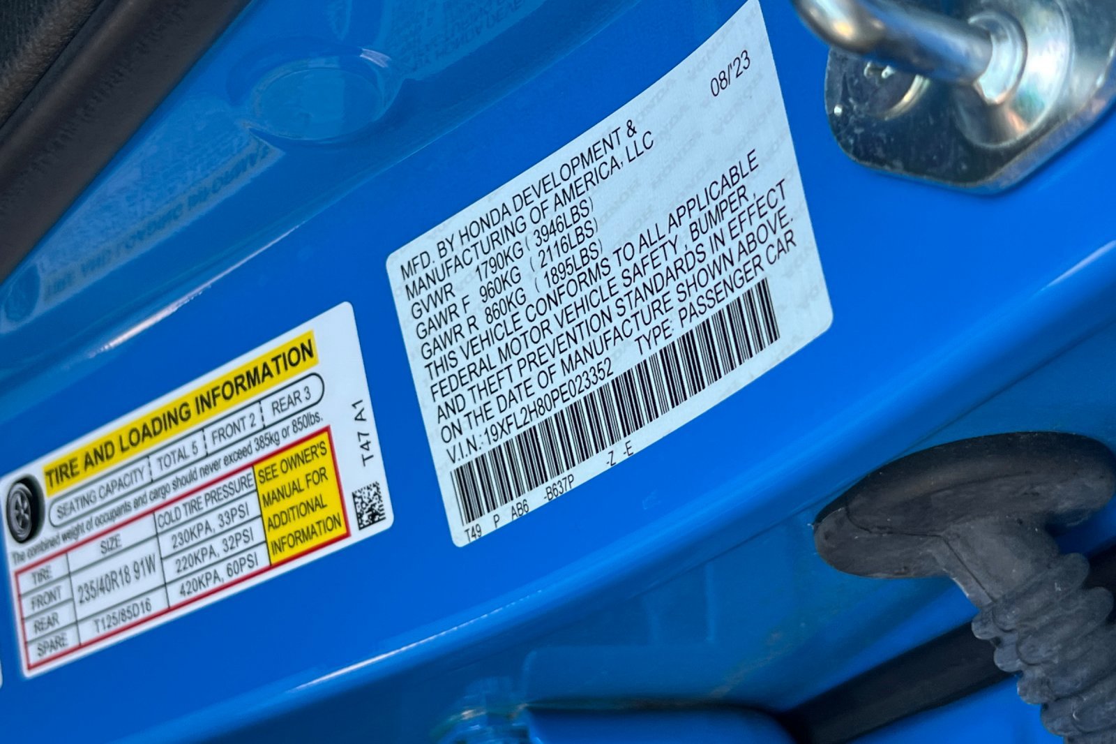 Used 2023 Honda Civic Sport image 27