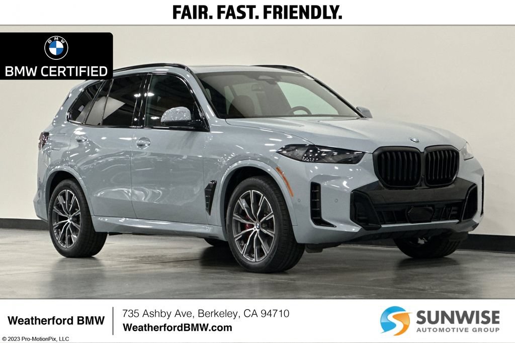 Certified 2025 BMW X5 xDrive40i w/ M Sport Package