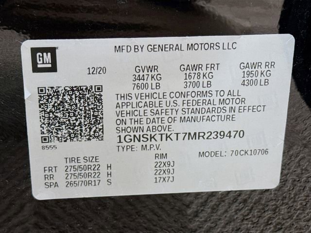 Used 2021 Chevrolet Tahoe High Country image 38