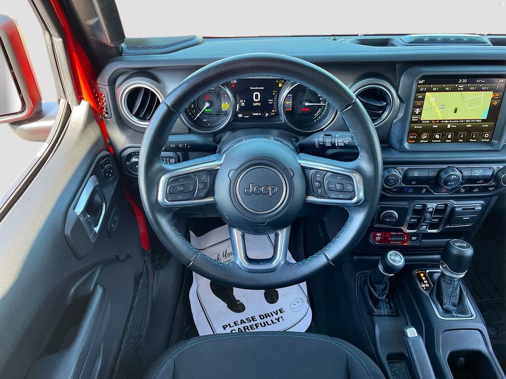 Certified 2022 Jeep Wrangler Unlimited Rubicon 4xe w/ Safety Group image 21