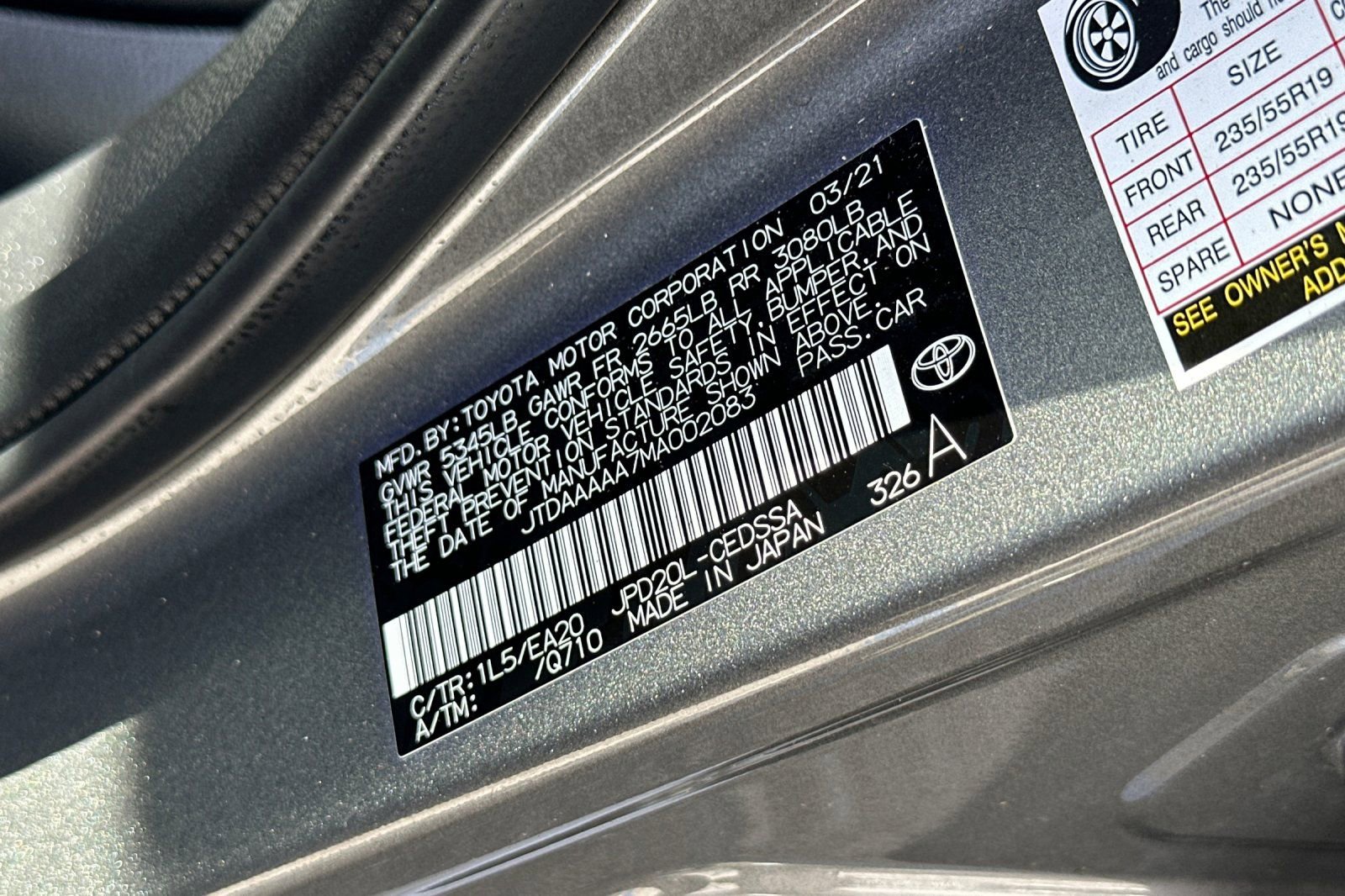 Certified 2021 Toyota Mirai XLE w/ Advanced Technology Package image 30