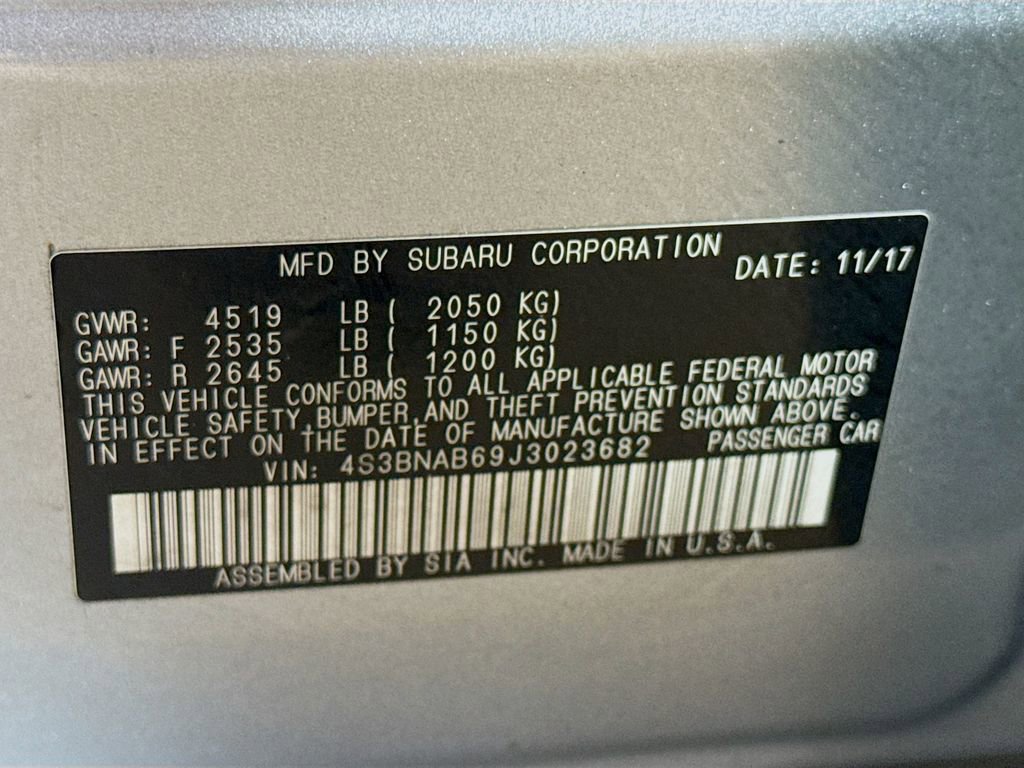 Used 2018 Subaru Legacy 2.5i w/ Alloy Wheel Package AWD/4WD image 28