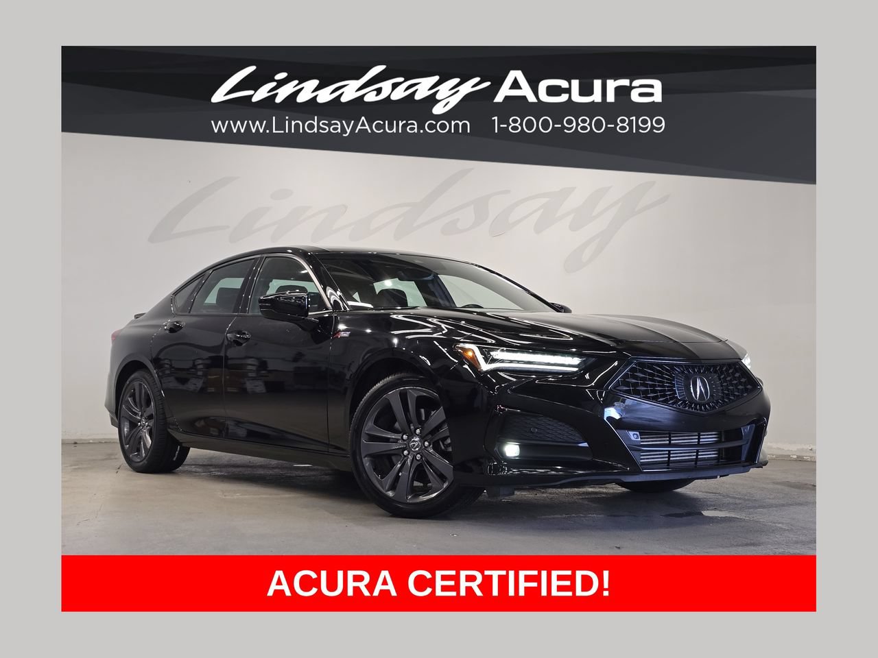 Certified 2023 Acura TLX w/ A-SPEC Pkg FWD image 1