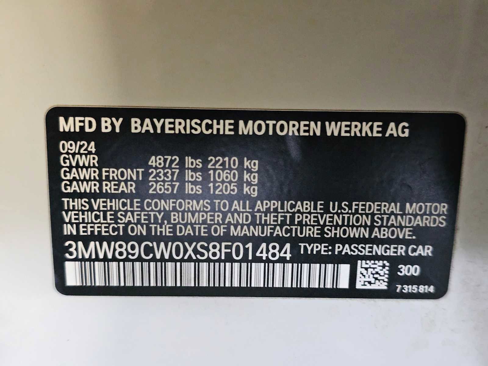 Certified 2025 BMW 330i xDrive Sedan w/ M Sport Package AWD/4WD image 43