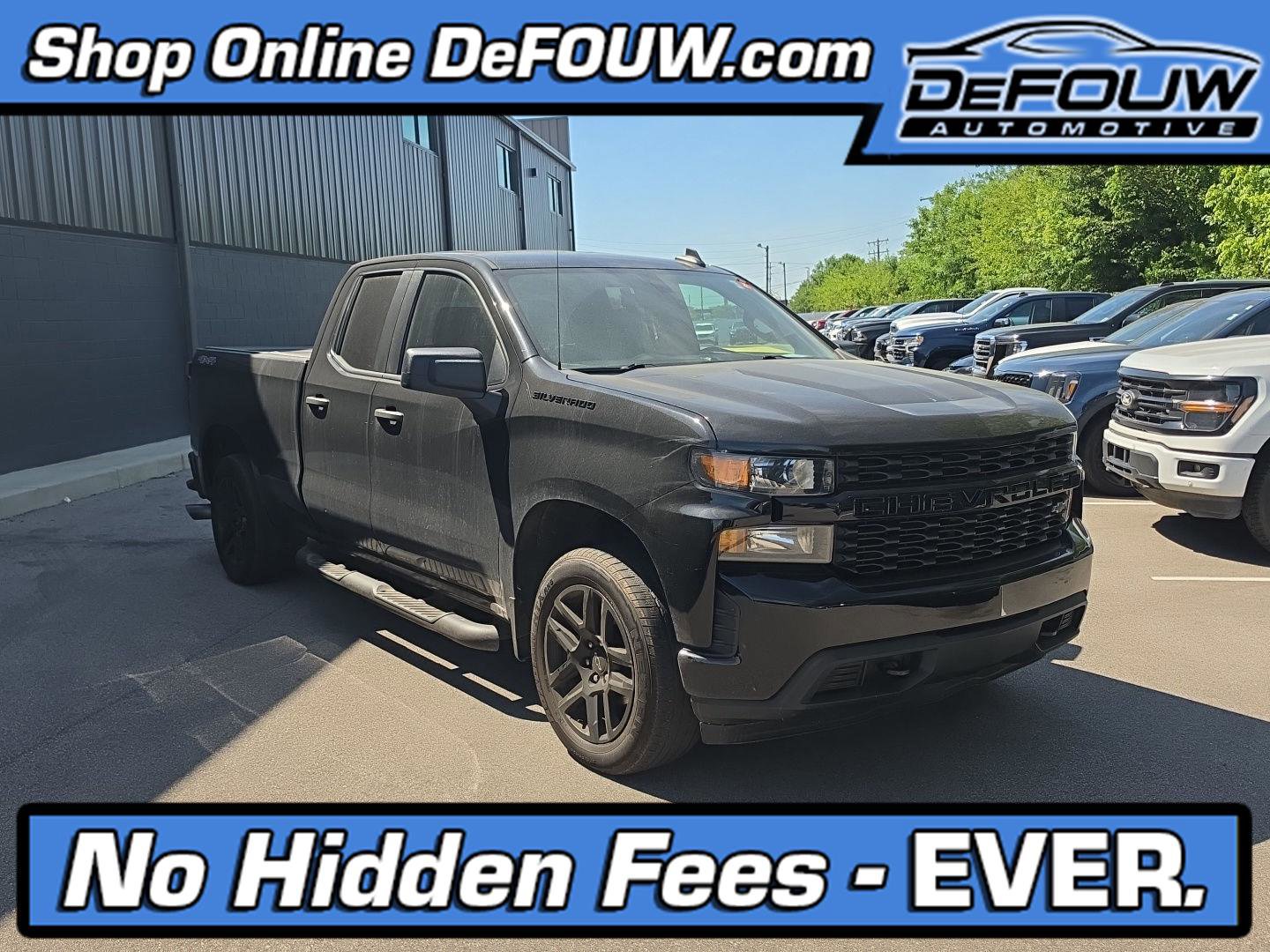 Used 2021 Chevrolet Silverado 1500 Custom w/ Rally Edition