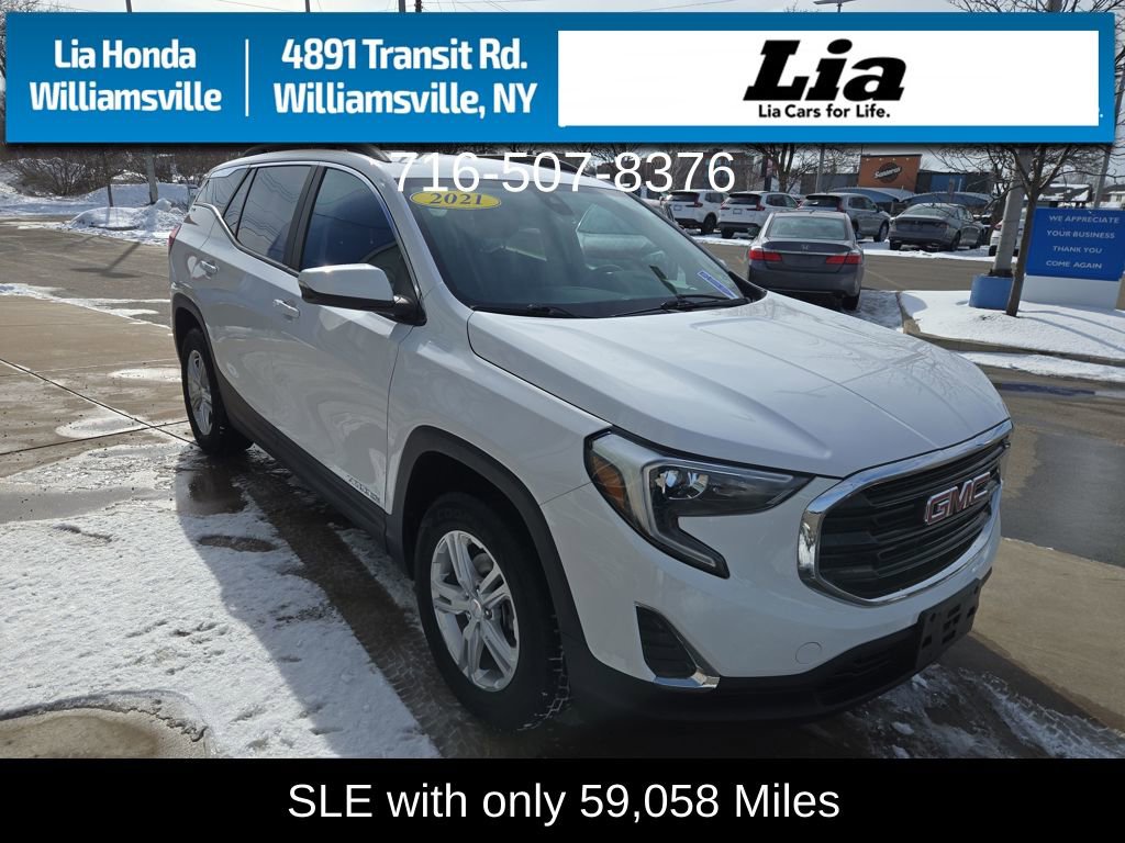 Used 2021 GMC Terrain SLE w/ Driver Convenience Package image 1