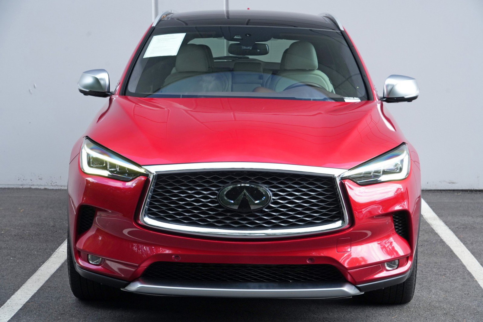 Used 2021 INFINITI QX50 Autograph w/ Premium White Leather Package FWD image 49