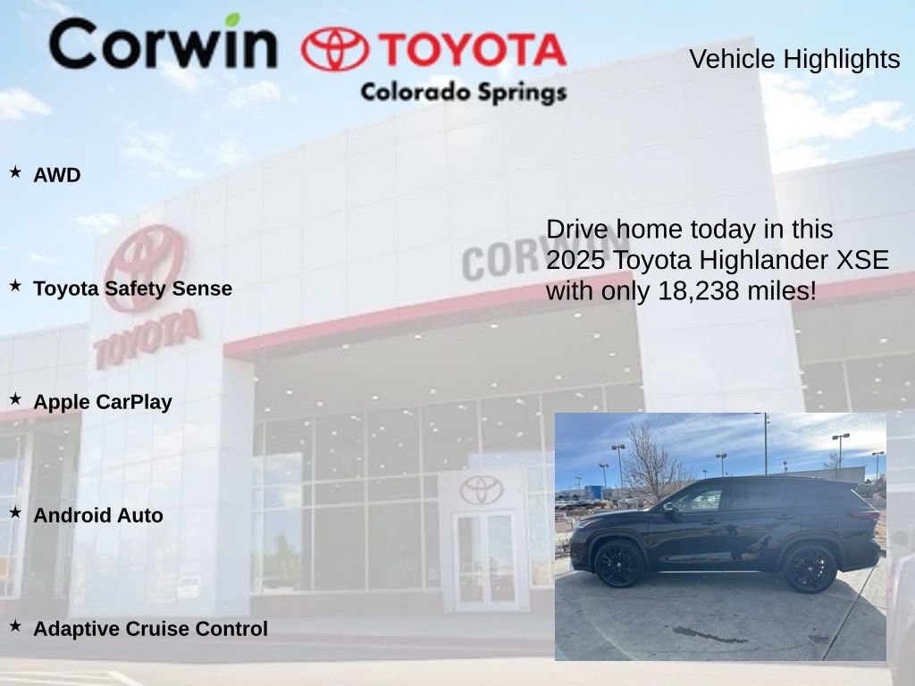 Used 2025 Toyota Highlander XSE image 6