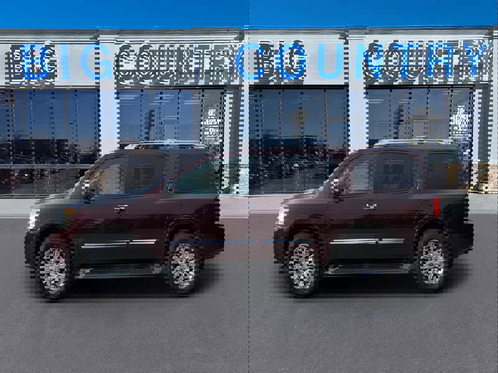 Used 2015 Nissan Armada Platinum w/ 2nd Row Captain Seat Package image 2