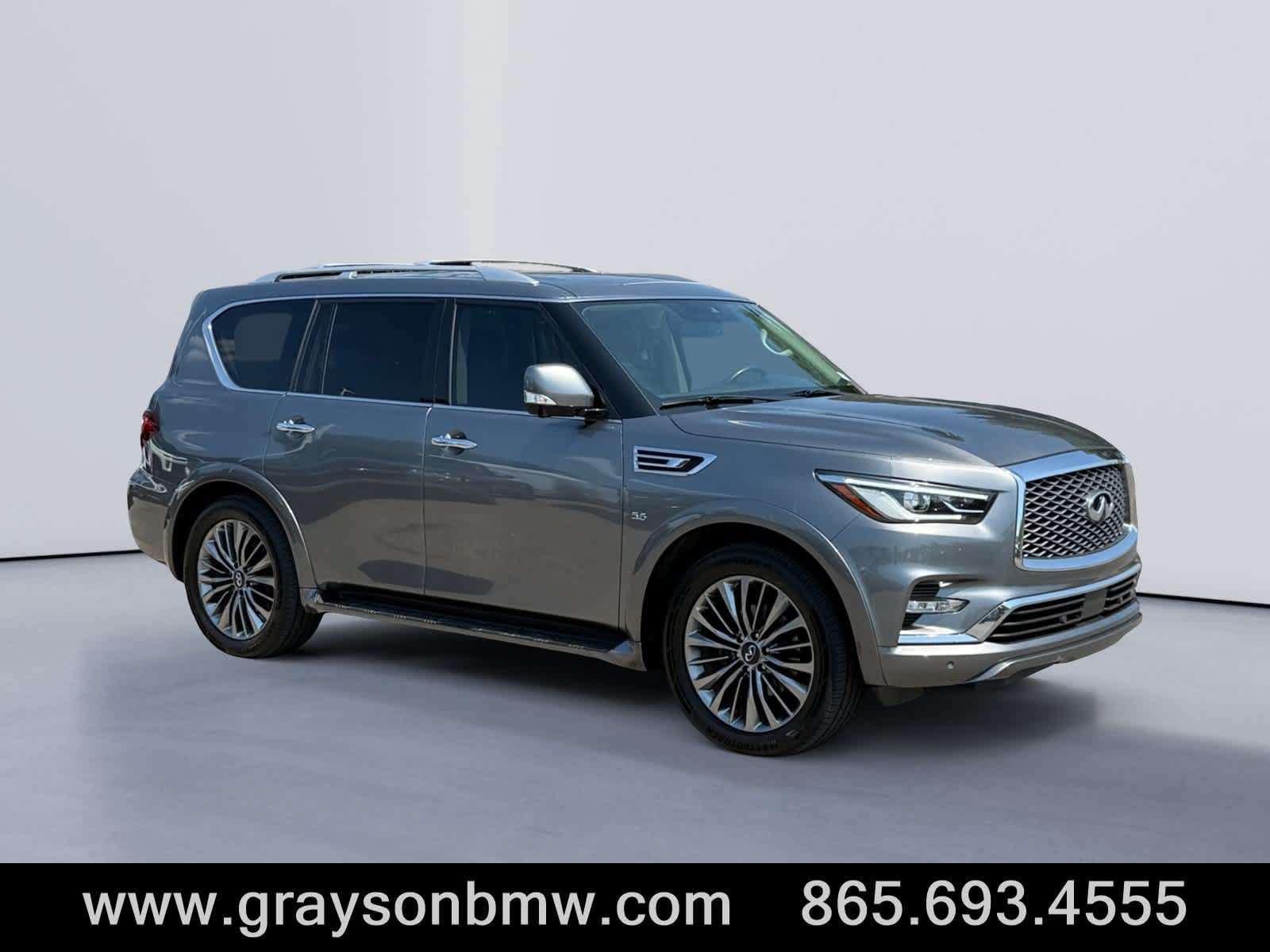 Used 2019 INFINITI QX80 Luxe w/ 22" Wheel Package AWD/4WD image 1