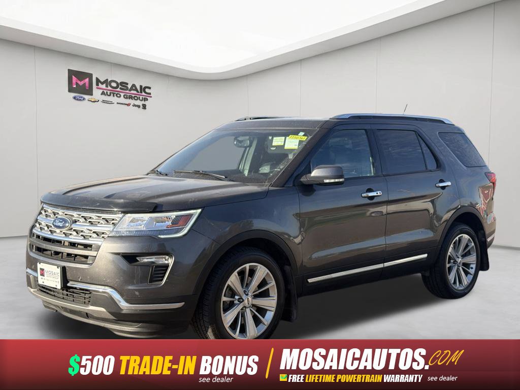 Used 2019 Ford Explorer Limited w/ Class III Trailer Tow Package AWD/4WD image 3