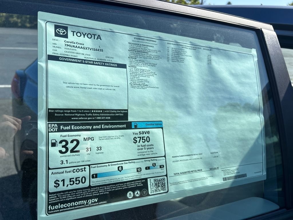 New 2026 Toyota Corolla Cross L image 30