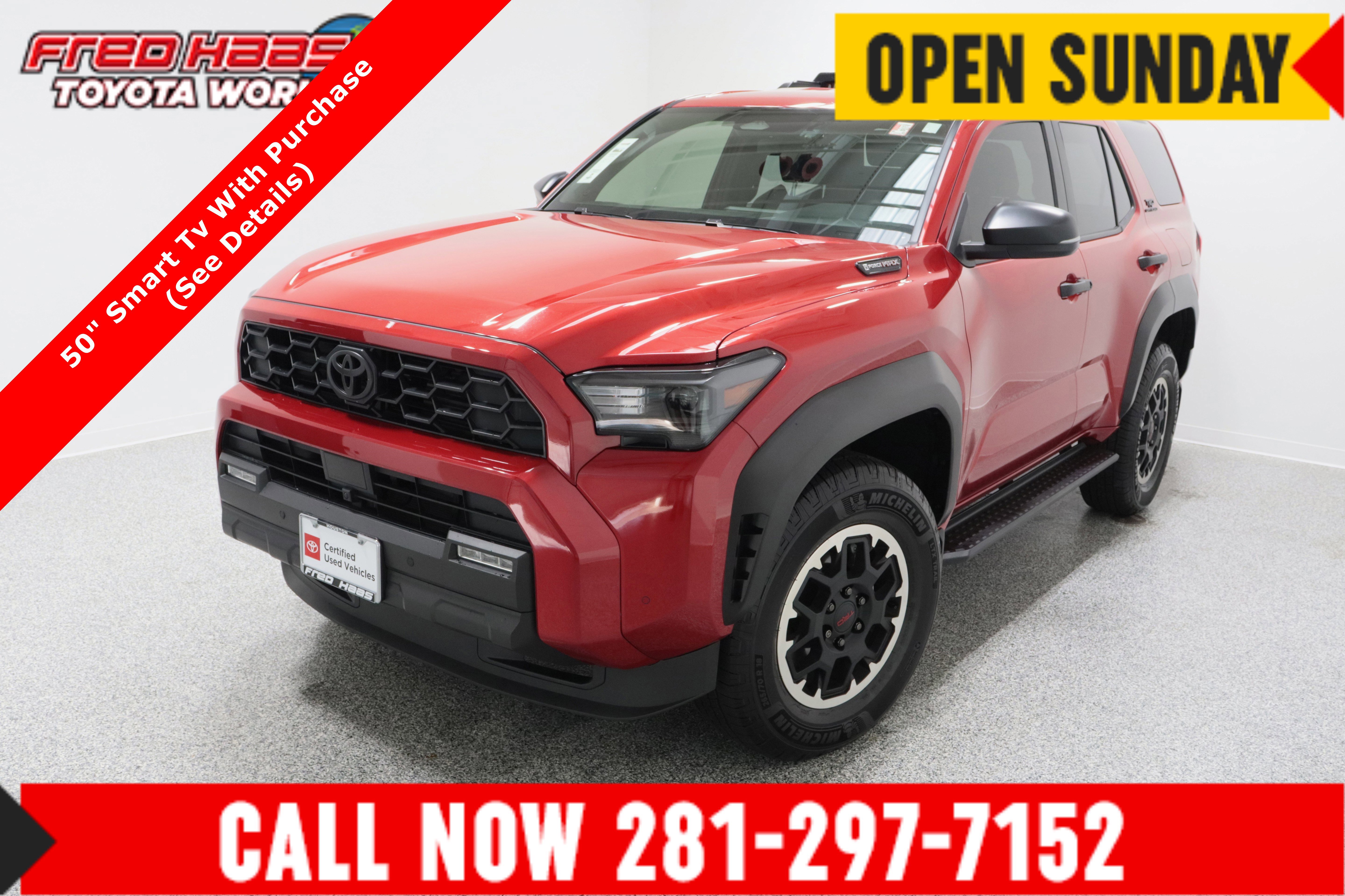 Certified 2025 Toyota 4Runner TRD Off-Road
