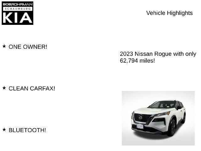 Used 2023 Nissan Rogue S FWD image 7