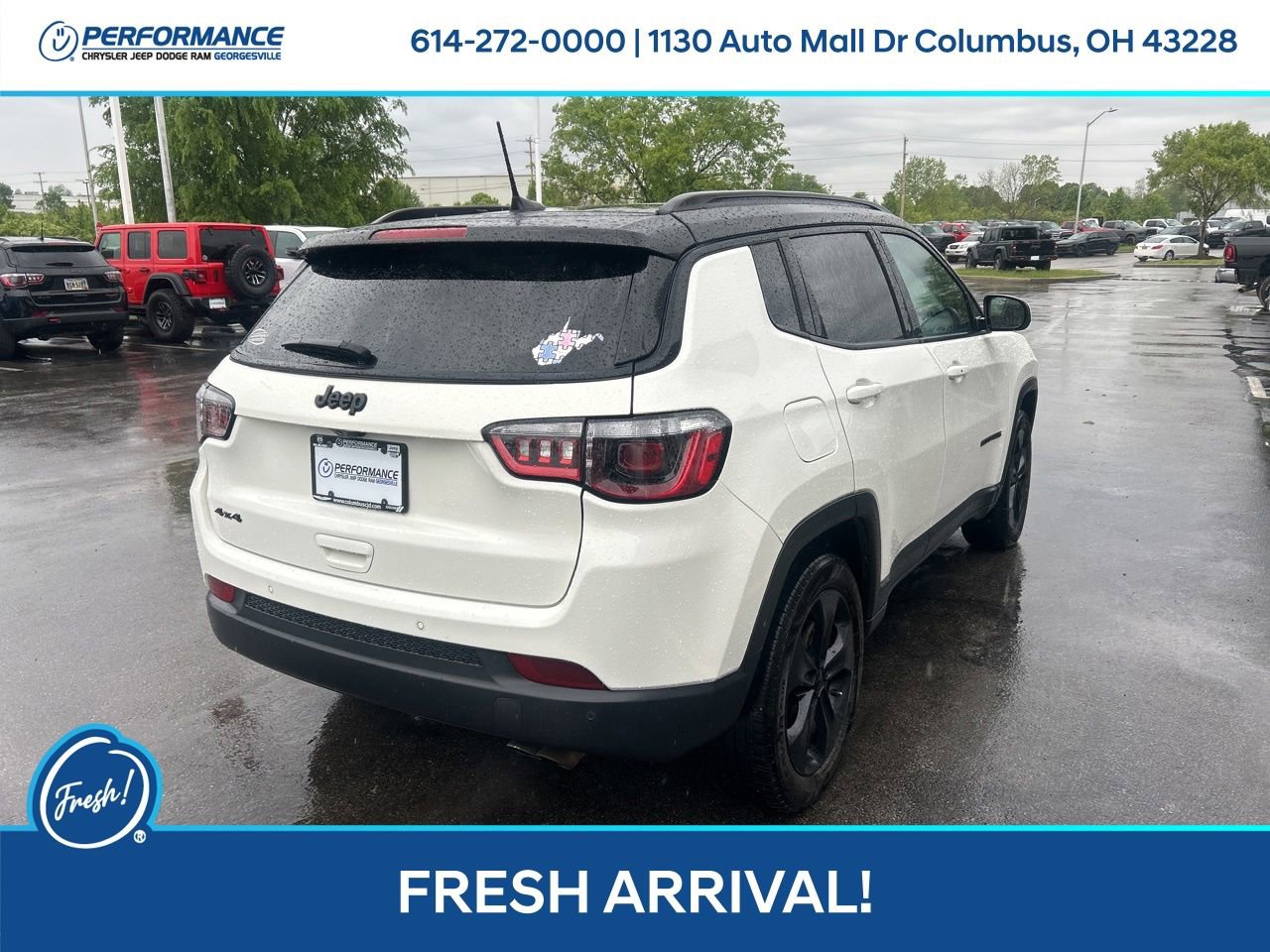 Used 2021 Jeep Compass Latitude w/ Sun and Sound Group AWD/4WD image 4