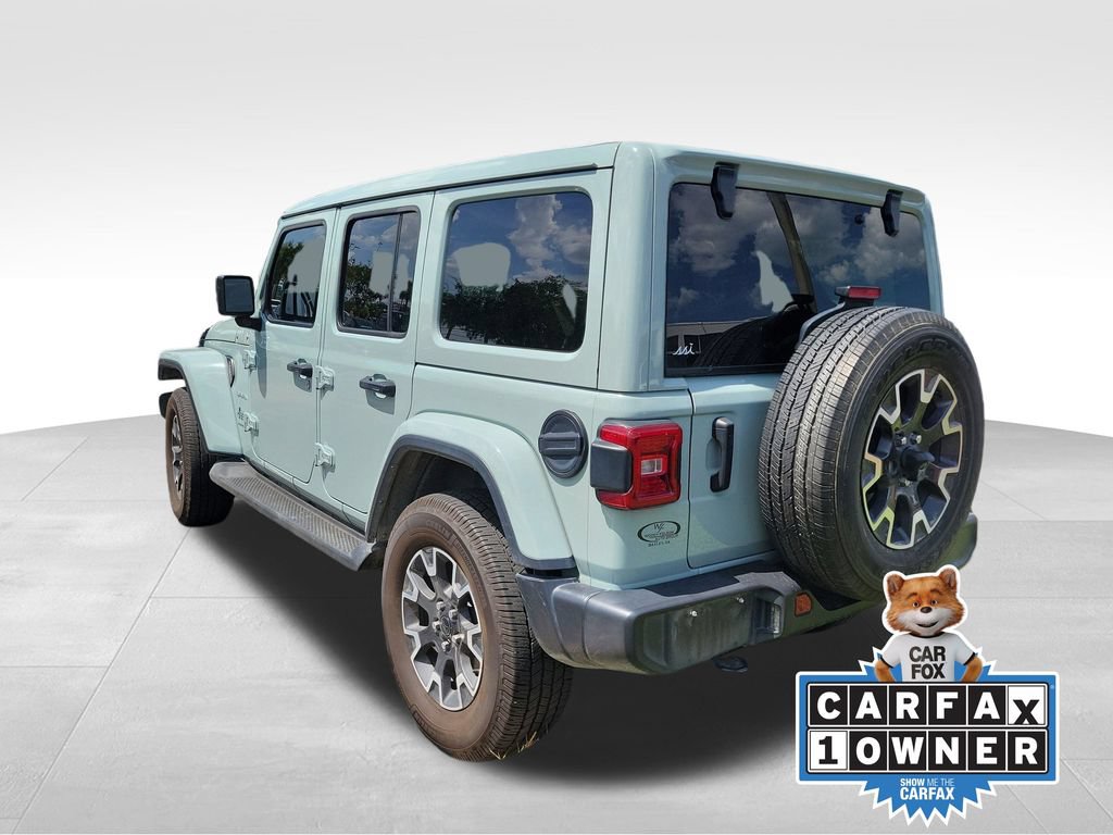 Used 2024 Jeep Wrangler Unlimited Sahara w/ Technology Group AWD/4WD image 7