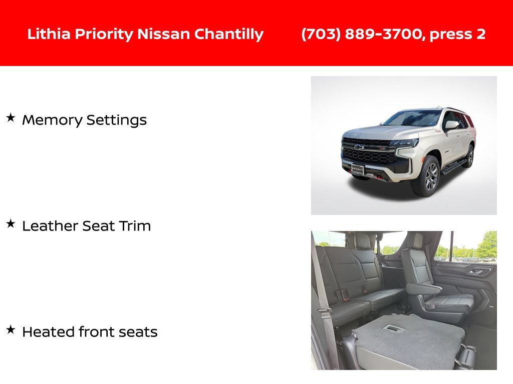 Used 2021 Chevrolet Tahoe Z71 AWD/4WD image 12