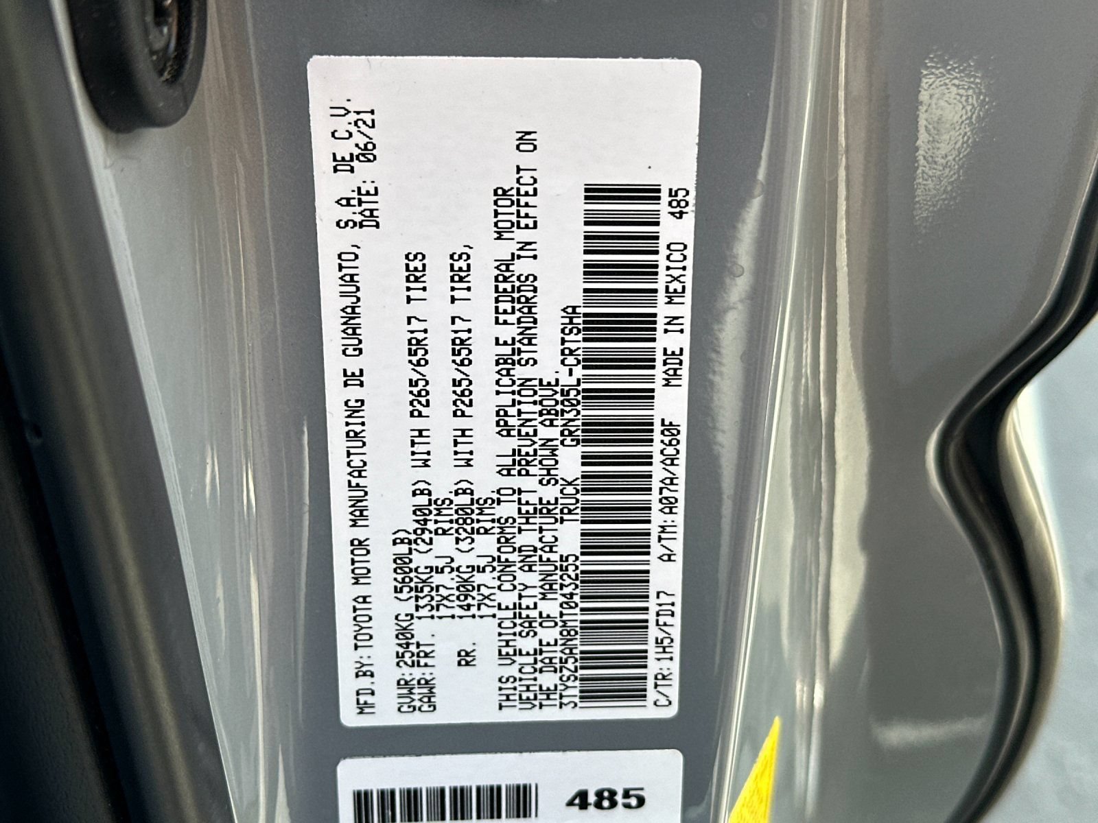 Used 2021 Toyota Tacoma TRD Sport AWD/4WD image 27