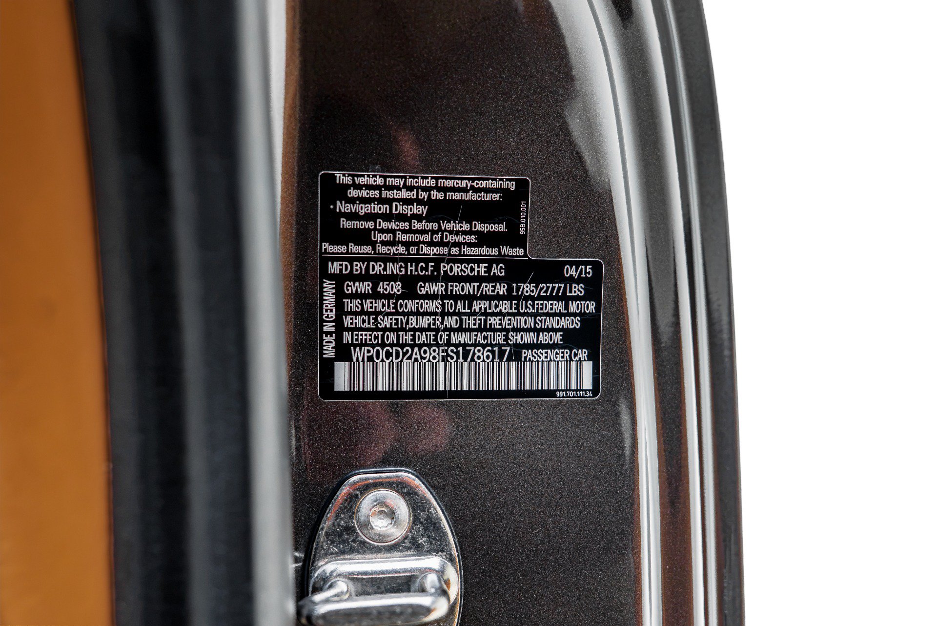 Used 2015 Porsche 911 Turbo AWD/4WD image 52
