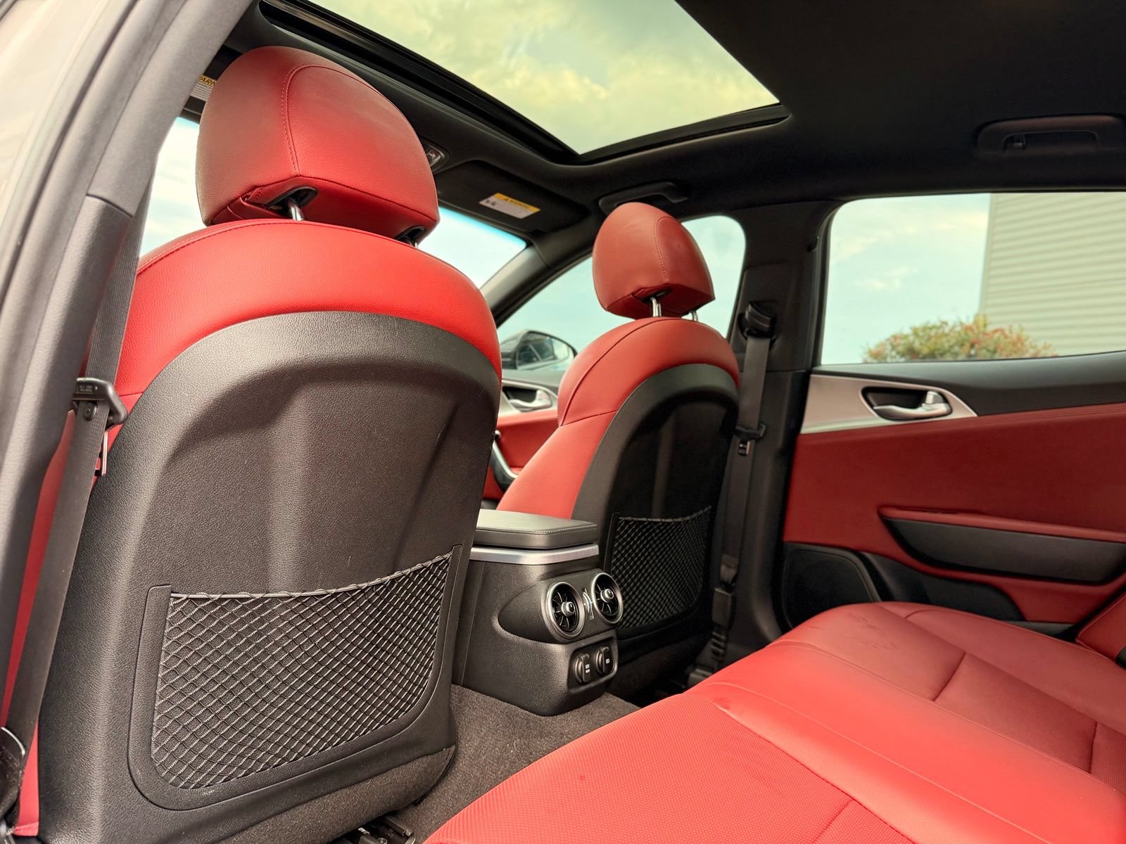 Used 2022 Kia Stinger GT1 w/ Red Interior Color Package RWD image 25