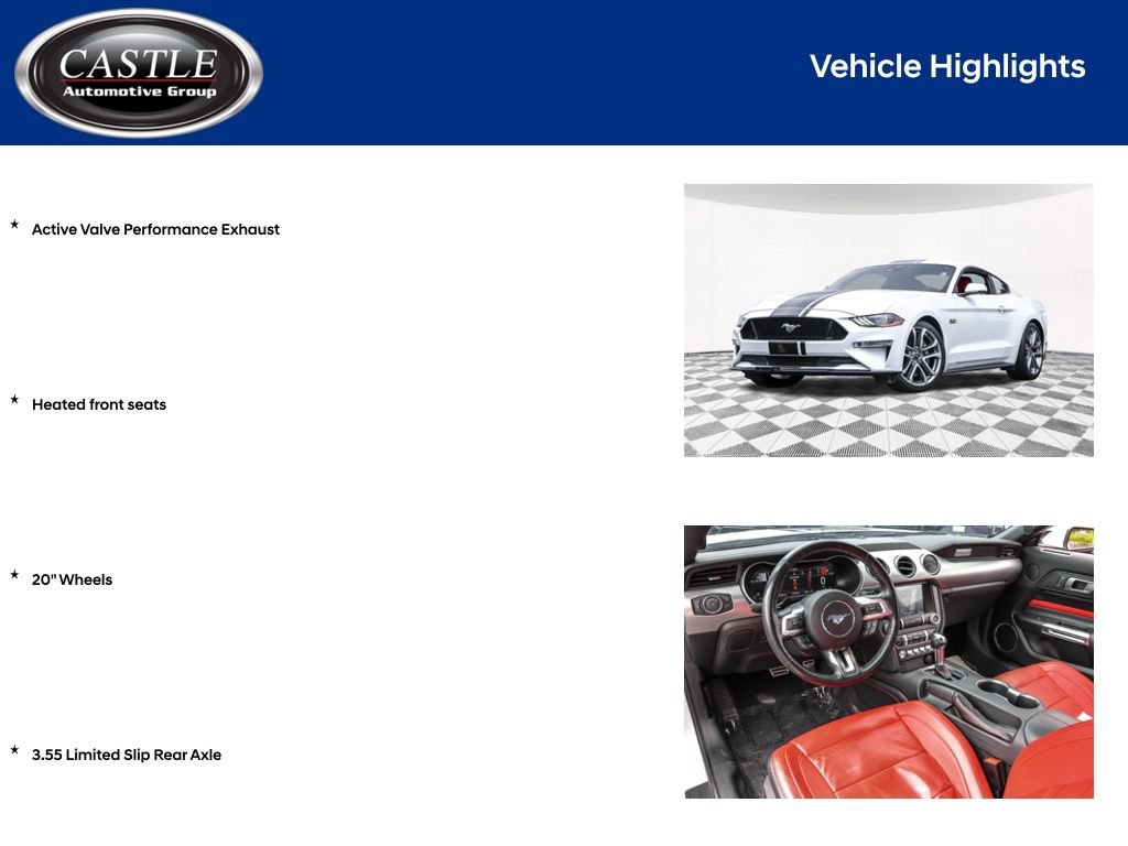 Used 2022 Ford Mustang GT Premium w/ Equipment Group 401A RWD image 4