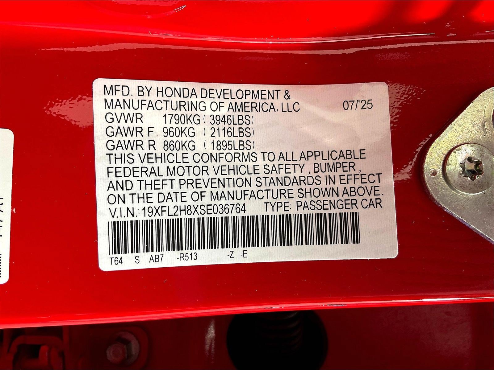 Used 2025 Honda Civic Sport image 18