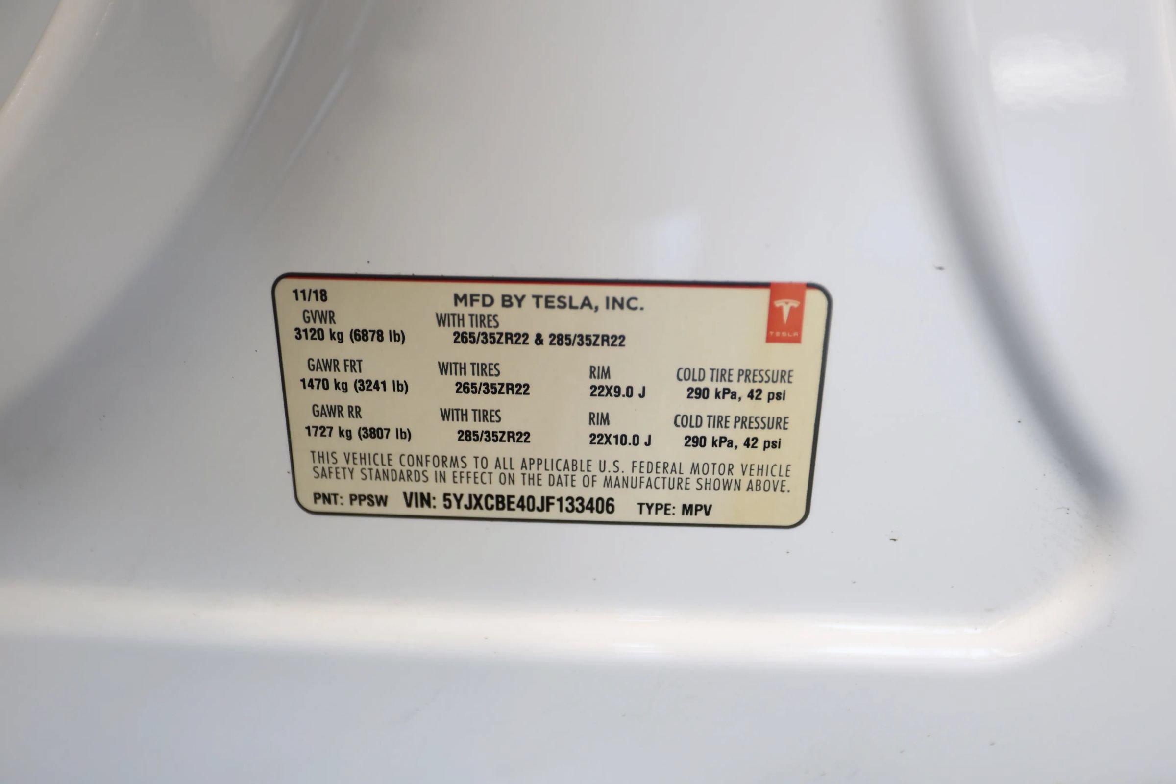 Used 2018 Tesla Model X P100D AWD/4WD image 27